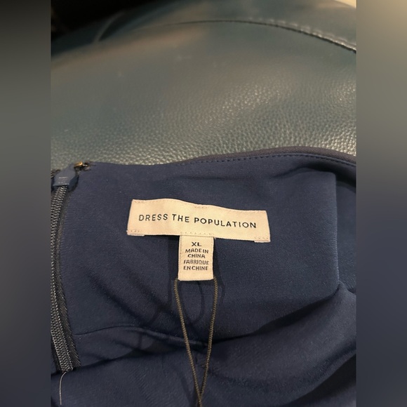 Dress the Population Women's Paige Mermaid Floor Length Dress XL - Picture 7 of 7